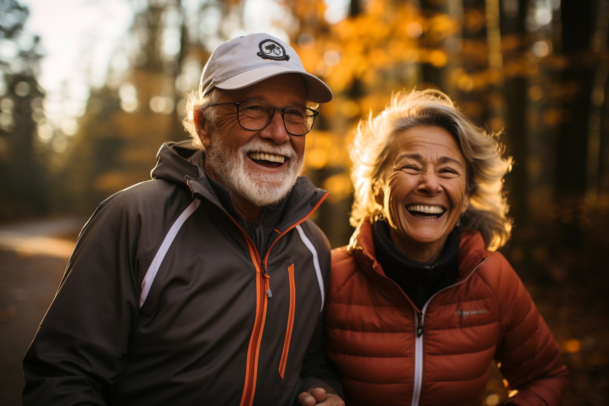 retired couple fall